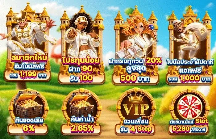 โปรโมชั่นเช็คอินรายวันรางวัลตามขั้น